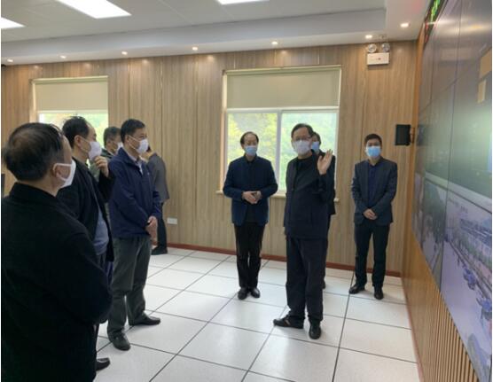 湖北省林业局局长刘新池莅临我司项目考察